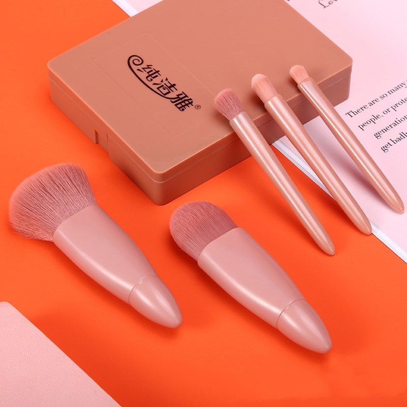 Makeup brushes set